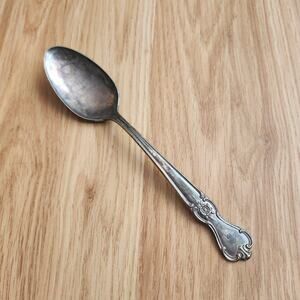 Old Company Silverplate Signature 1960 Serving Tablespoon 8.5” S Monogram Vtg